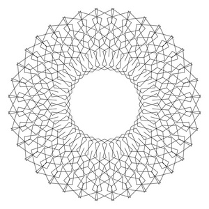 圆形的几何图案