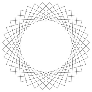 圆形的几何图案