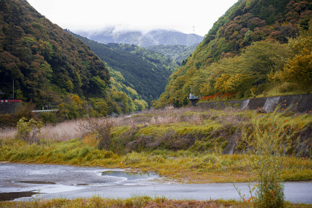 日本乡村在龟冈, 京都