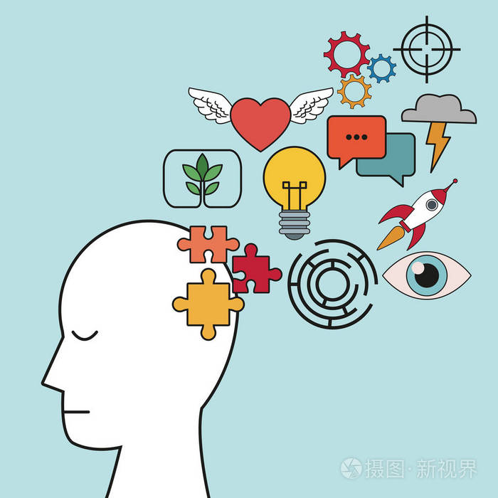 个人头像拼图聚焦创新插画-正版商用图片0y4xd0-摄图新视界