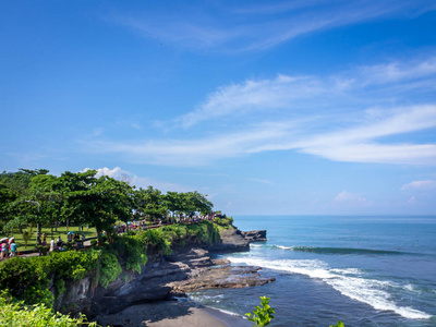 丹那拉打很多海滩，印度尼西亚巴厘岛