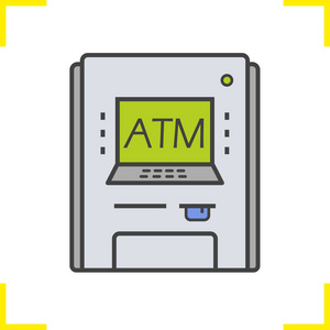 Atm 机颜色图标