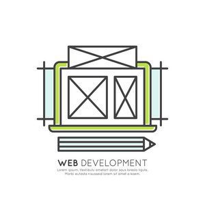 Web 页面开发过程。界面 布局 性能优化