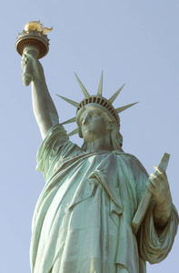 纽约市，纽约州，美国自由女神像