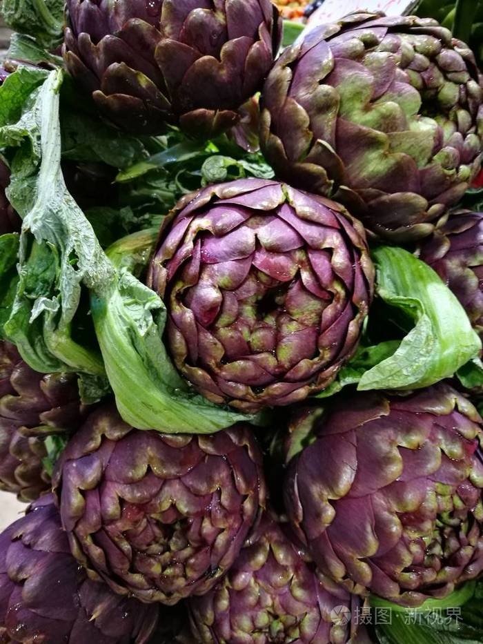 朝鲜蓟romaneschi新鲜