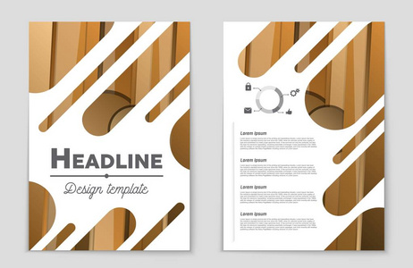 列表, 头版, 样机宣传册主题样式, 横幅, 想法, 封面, 小册子, 打印