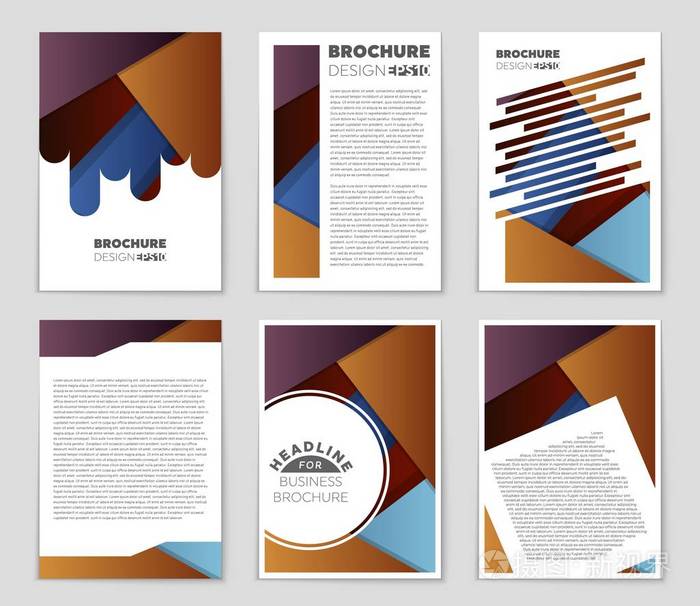 列表, 头版, 样机宣传册主题样式, 横幅, 想法, 封面, 小册子, 打印