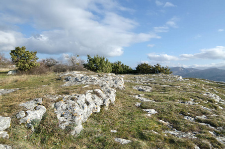 高原曼古普在克里米亚半岛