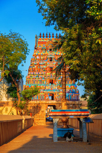 寺庙的斯里兰卡 Ranganathaswamy 在这里