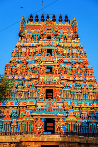 寺庙的斯里兰卡 Ranganathaswamy 在这里