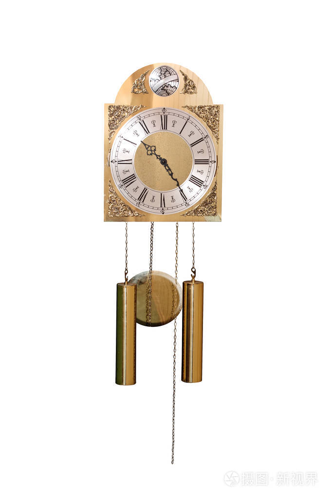 墙上的时钟与钟摆