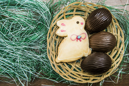 兔子饼干巧克力蛋