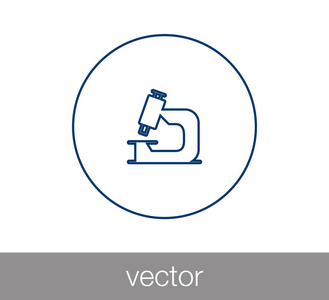 显微镜平面图标