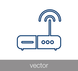 WiFi 路由器图标