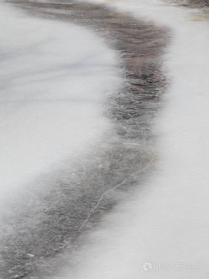 流连忘返的冰线