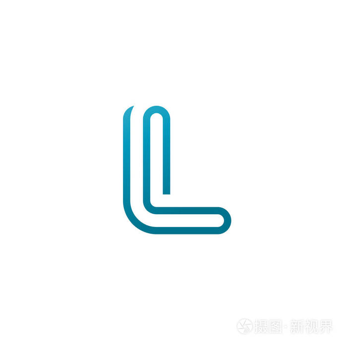 L字母创意logo设计图片