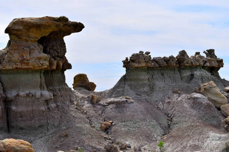 岩石形成梦幻峡谷犹他州