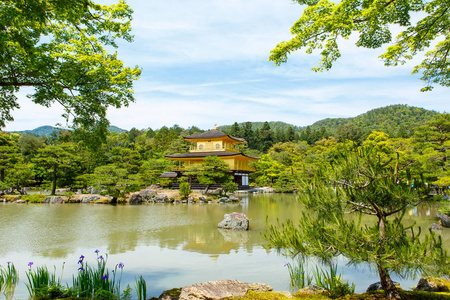 金阁在日本京都的金阁寺