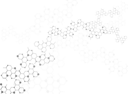 抽象分子医学背景图片