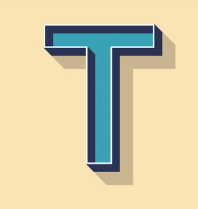 字母 t 复古矢量文本样式,字体概念圣诞快乐排版设计文本.圣诞书法.