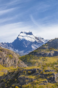 埃尔丘布特，阿根廷安第斯山脉大雪山