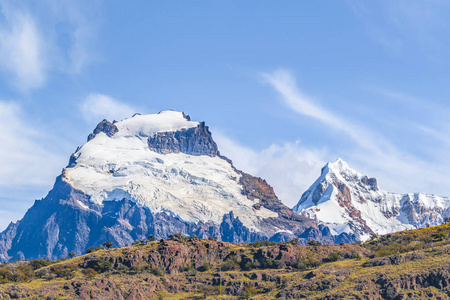 埃尔丘布特，阿根廷安第斯山脉大雪山