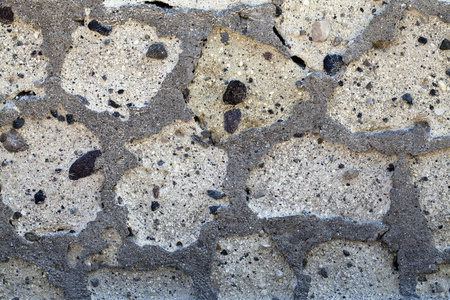 抽象的垃圾石头墙背景