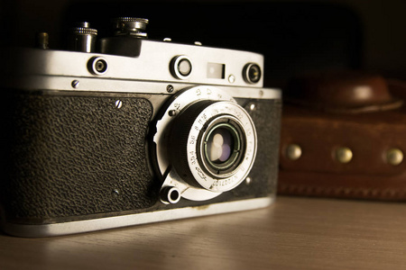 苏维埃上古罕见的胶片相机照片