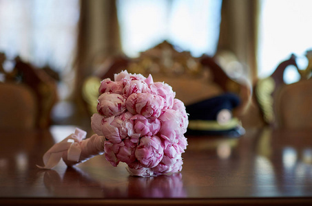 婚礼花束特写