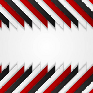 摘要红黑企业科技背景照片