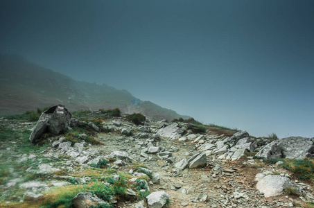 令人惊叹的山风景