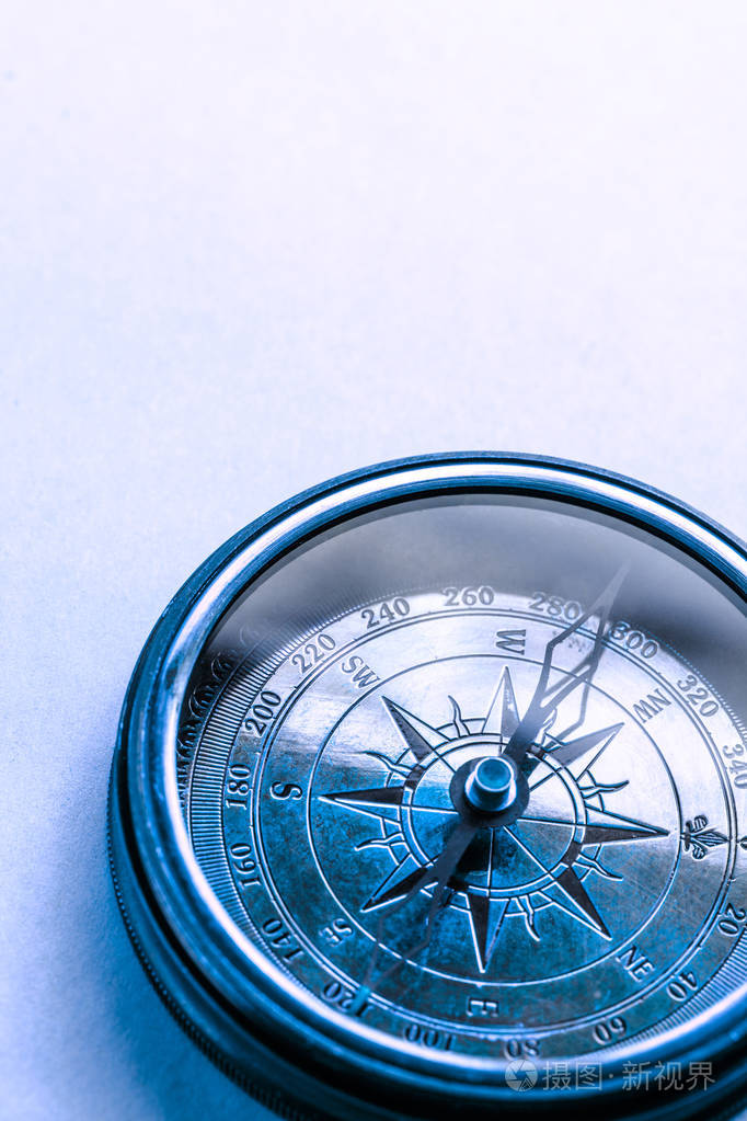 老式金属指南针