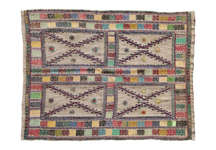 装饰的土耳其地毯背景