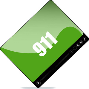 Web 与 911 字的视频播放器