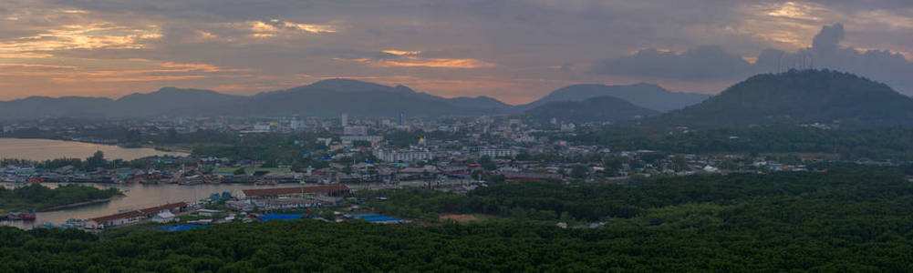 泰国普吉市全景