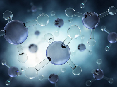 体积分子图片