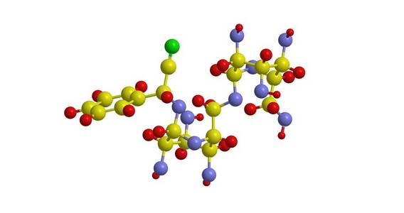 苦杏仁苷的分子结构维生素b17