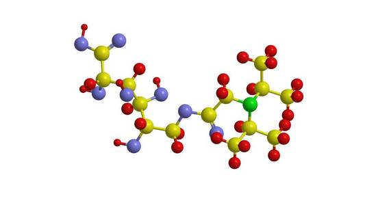 穿甲酸分子结构维生素b15