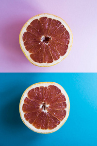 柑橘类水果的波普艺术风格