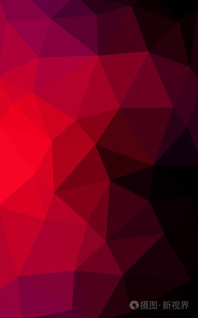 暗红色图案三角形模板几何样本用三角形形状重复例程新的纹理为您的