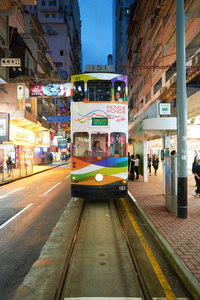 双层列车在香港图片