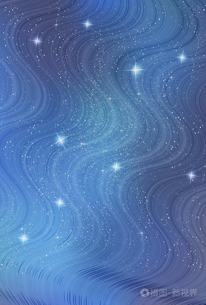 明星节日夜晚天空星光背景插画-正版商用图片0ydssc-摄图新视界