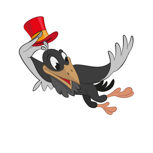 黑暗漫画人物乌鸦的卡通人物照片