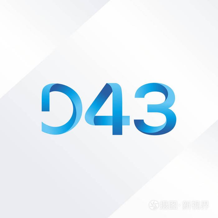 字母和数字标识 d43