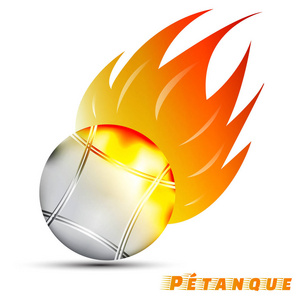 pantangue 是法式滚木球的原始名称.法国的运动.照片