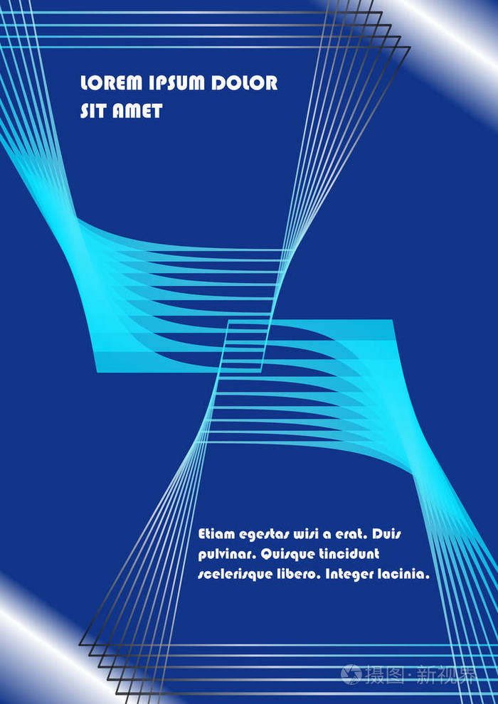 曲线上黑暗的区域地方为自己的消息新闻头条小册子传单条例草案海报