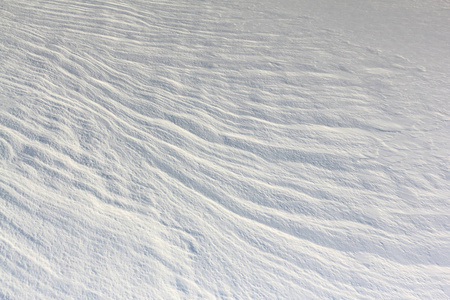 在冬天的江面上的自然雪背景