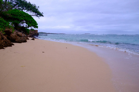 热带天堂海滩夏威夷瓦胡岛