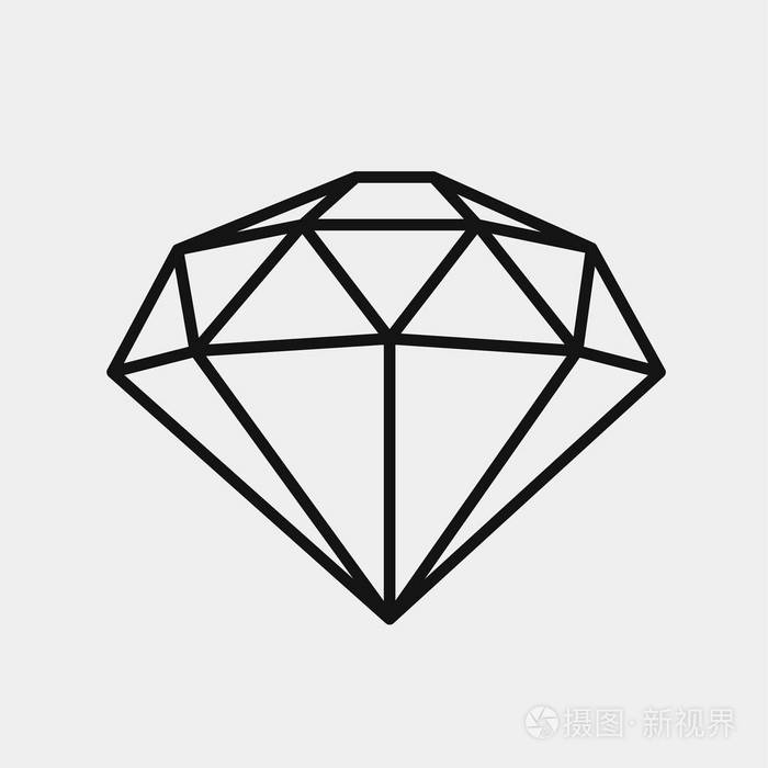 菱形图标.昂贵的礼物插画-正版商用图片0yfqu6-摄图新视界