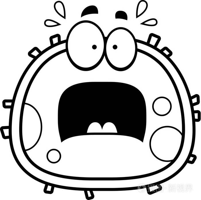 害怕的血红细胞插画-正版商用图片0yfrc5-摄图新视界